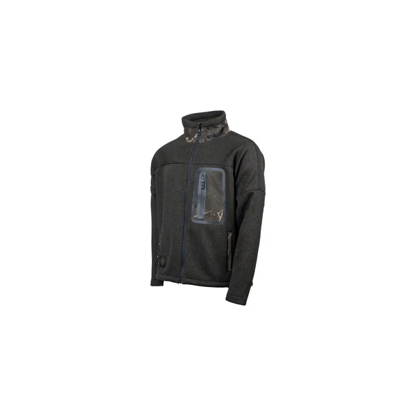 ZT - Sudadera nórdica con cremallera de forro polar